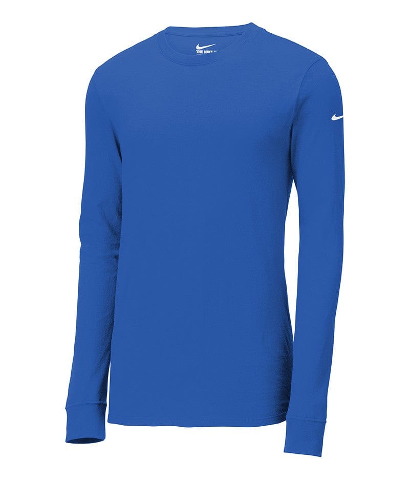 Nike - Men's DRI-FIT Cotton/Poly Long Sleeve Tee Threadfellows Nike - Men's DRI-FIT Cotton/Poly Long Sleeve Tee Threadfellows