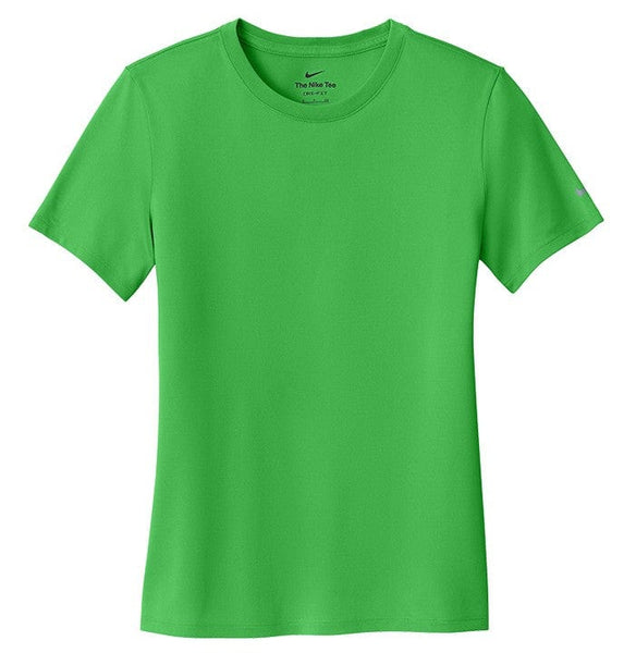 Nike T-shirts S / Apple Green Nike - Women's Swoosh Sleeve rLegend Tee