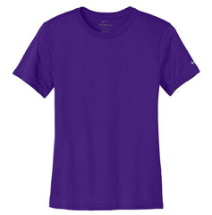 Nike T-shirts S / Court Purple Nike - Women's Swoosh Sleeve rLegend Tee