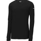 Nike T-shirts XS / Black Nike - Men's DRI-FIT Cotton/Poly Long Sleeve Tee