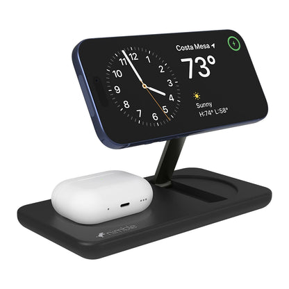 Nimble Electronics One Size / Black Nimble - Podium 2-in-1 Wireless Charging Stand