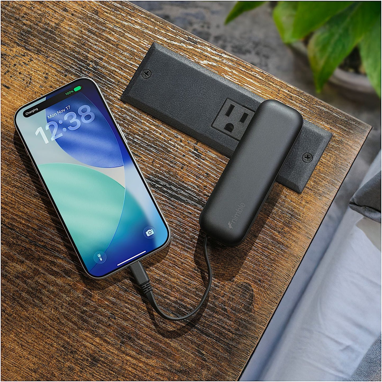 Nimble Electronics One Size / Black Nimble - Wally Pro 20 5,000 mAh Power Bank and Wall Charger