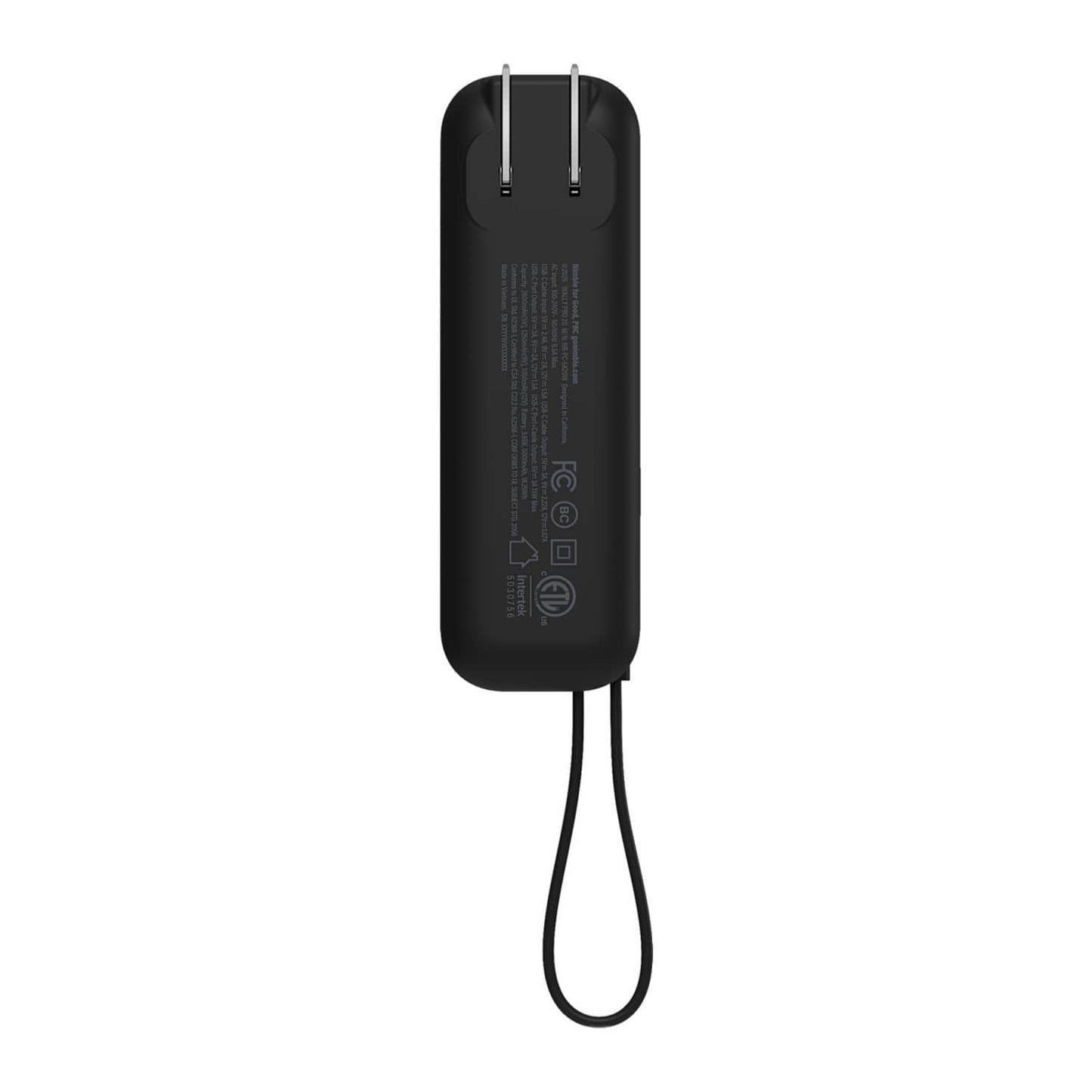 Nimble Electronics One Size / Black Nimble - Wally Pro 20 5,000 mAh Power Bank and Wall Charger
