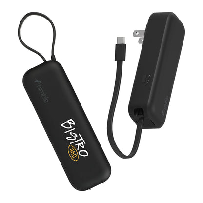 Nimble Electronics One Size / Black Nimble - Wally Pro 20 5,000 mAh Power Bank and Wall Charger