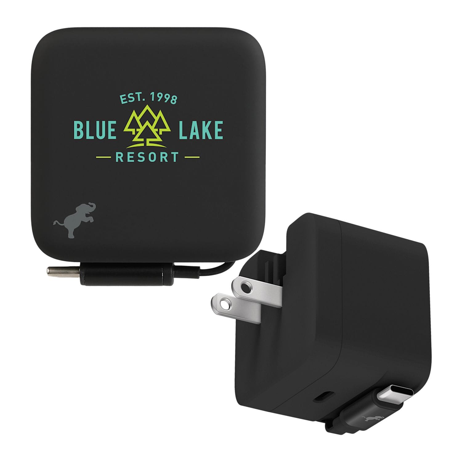 Nimble Electronics One Size / Black Nimble - Wally Stretch 35 Wall Charger with Retractable Cable