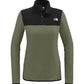 North Face Fleece S / New Taupe Green/Black The North Face - Women's Glacier 1/4-Zip Fleece