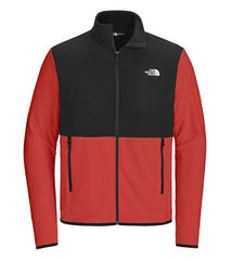 North Face Fleece S / Rage Red /Black The North Face - Men's Glacier Full-Zip Fleece Jacket