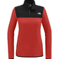 North Face Fleece S / Rage Red/Black The North Face - Women's Glacier 1/4-Zip Fleece