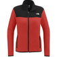 North Face Fleece S / Rage Red/Black The North Face - Women's Glacier Full-Zip Fleece Jacket
