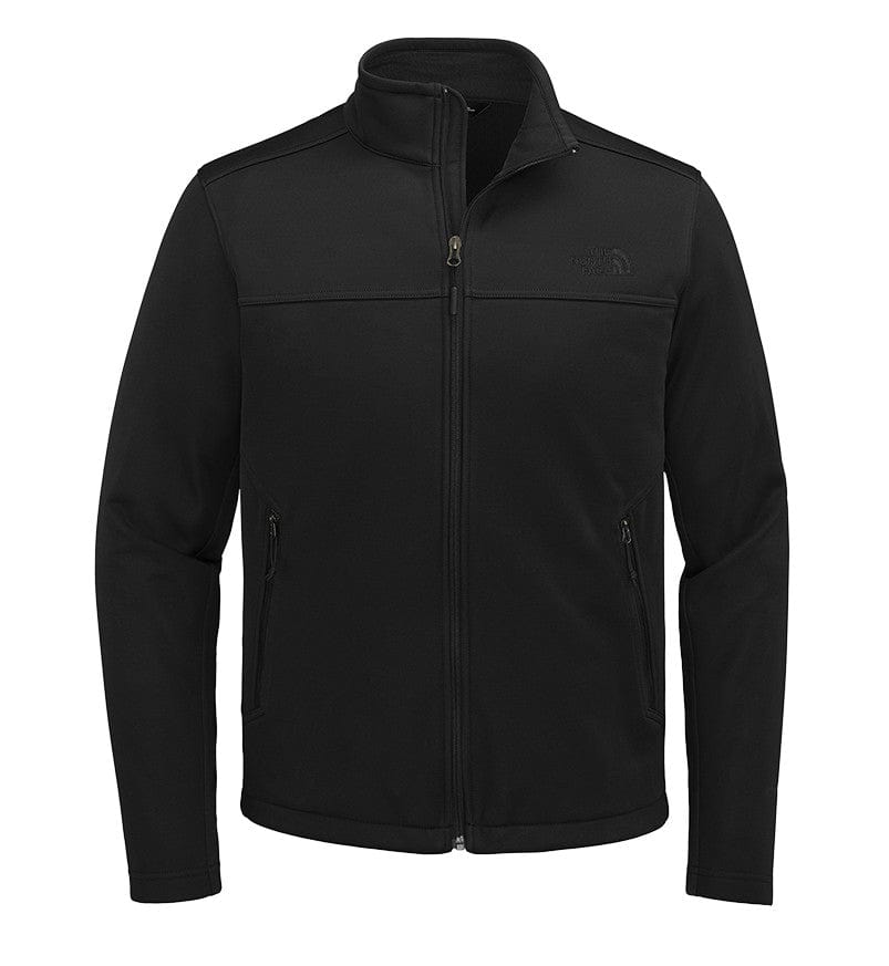 Discount THE NORTH FACE Soft Shell Full Zip Black Fleece Lined Men Jacket