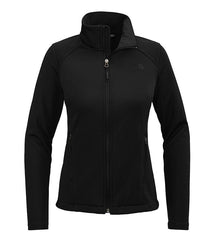 North Face Outerwear S / Black The North Face - Women's Chest Logo Ridgewall Soft Shell Jacket