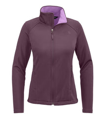 North Face Outerwear S / Blackberry Wine The North Face - Women's Chest Logo Ridgewall Soft Shell Jacket