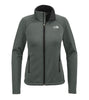 North Face Outerwear S / Dark Grey Heather The North Face - Women's Chest Logo Ridgewall Soft Shell Jacket