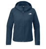 North Face Outerwear S / Shady Blue Dark Heather The North Face - Women's Barr Lake Hooded Soft Shell Jacket