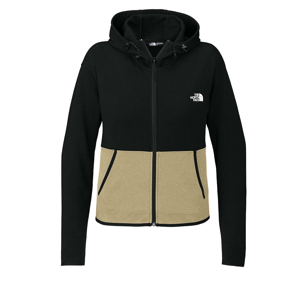 North Face Sweatshirts S / Khaki Stone/Black The North Face - Women's Double-Knit Full-Zip Hoodie