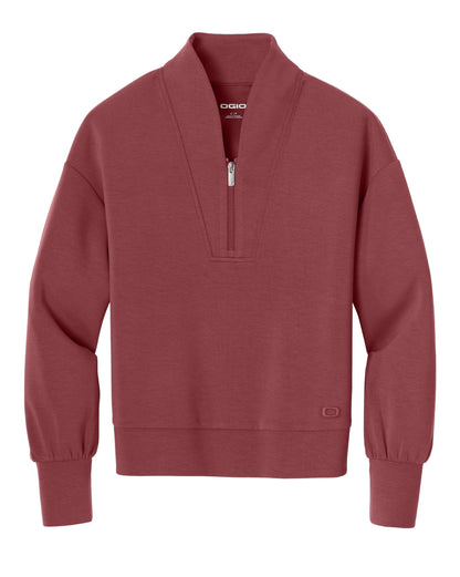 OGIO Activewear XS / Soft Ruby OGIO - Women's Transcend 1/4-Zip
