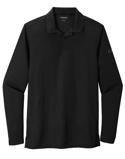 OGIO Polos XS / Blacktop OGIO - Men's Caliber 2.0 Long Sleeve Polo