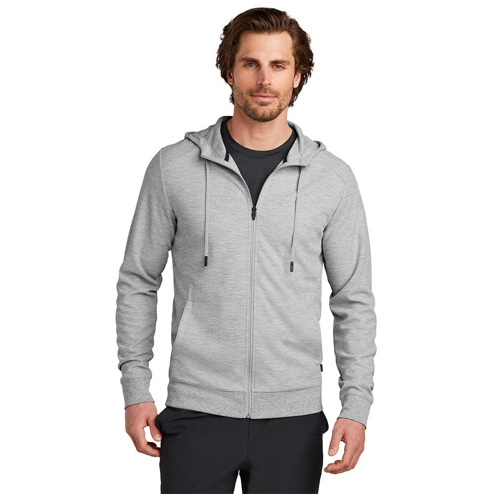 Polo Ralph Lauren DOUBLE KNIT FULL ZIP HOODIE - Sweater met rits - tennis green/groen