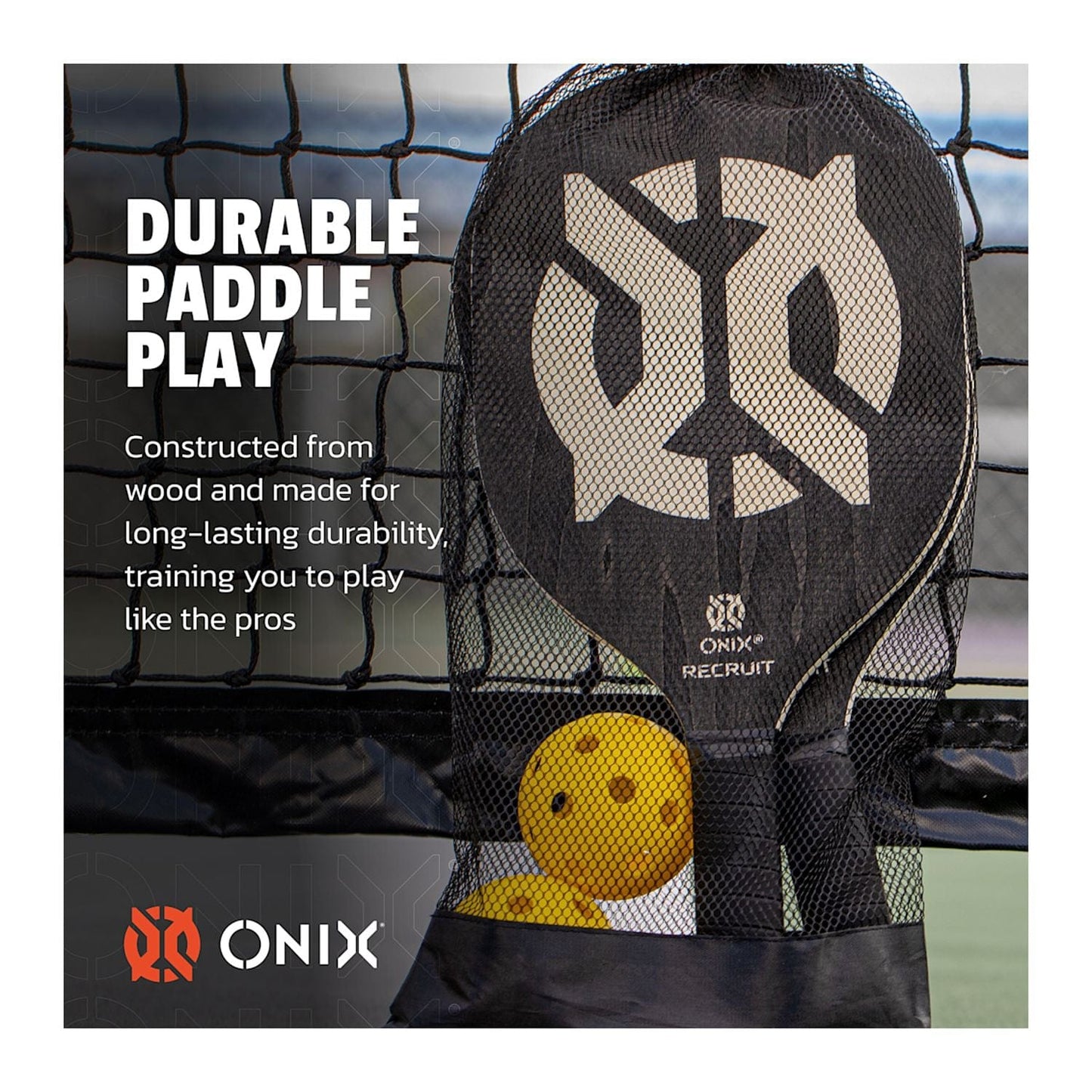 ONIX Accessories One Size / Black ONIX - Recruit Beginner Pickleball Set