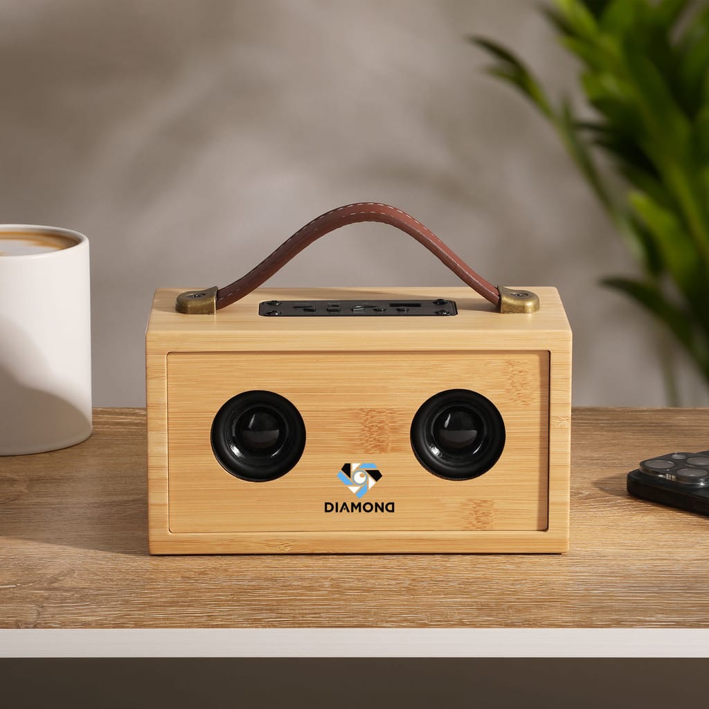 Origaudio Electronics One Size / Bamboo Origaudio - Bamboom Wireless Speaker