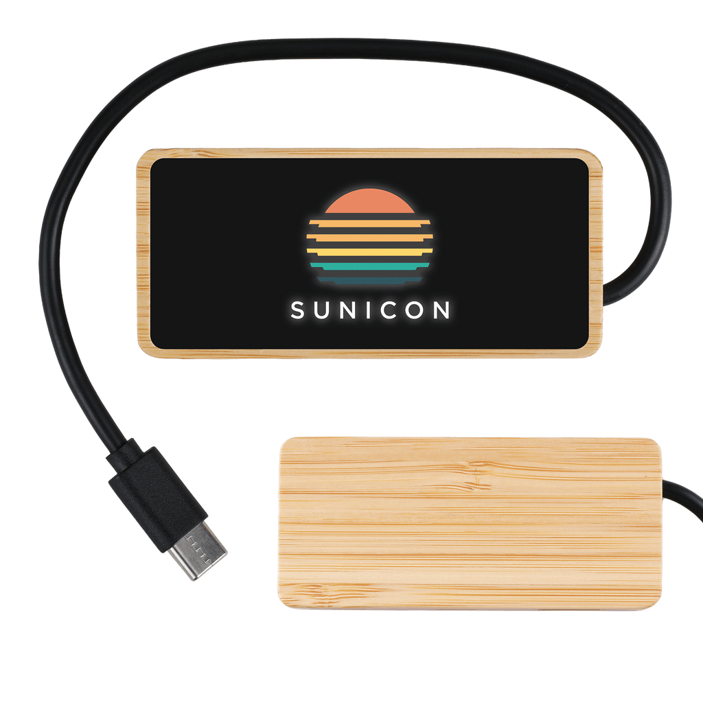Origaudio Electronics One Size / Bamboo Origaudio - Bamhub USB Hub