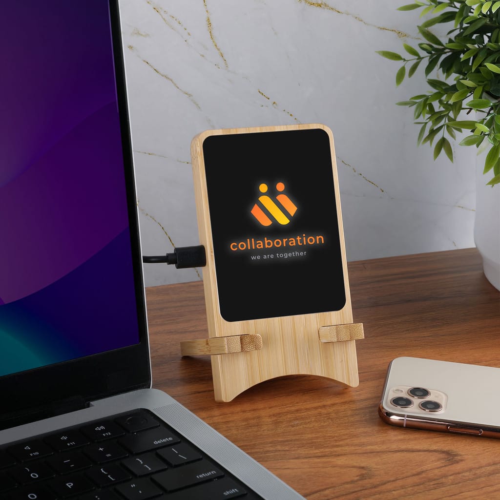 Origaudio Electronics One Size / Bamboo Origaudio - Bamstand Wireless Charging Stand