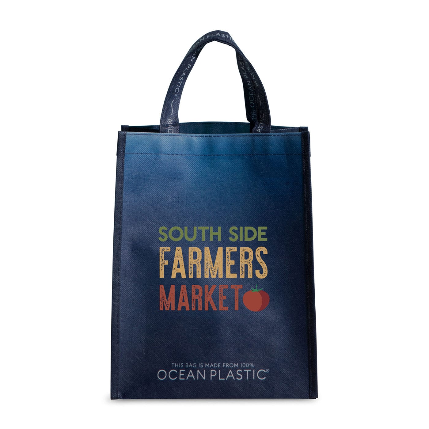 Out of the Ocean Bags One Size / Dark Navy Out of the Ocean - Reusable Lunch Shopper