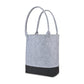 Out of the Woods Bags One Size / Light Grey/Black Out of the Woods - Felt Coloblock Tall Tote