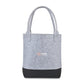 Out of the Woods Bags One Size / Light Grey/Black Out of the Woods - Felt Coloblock Tall Tote