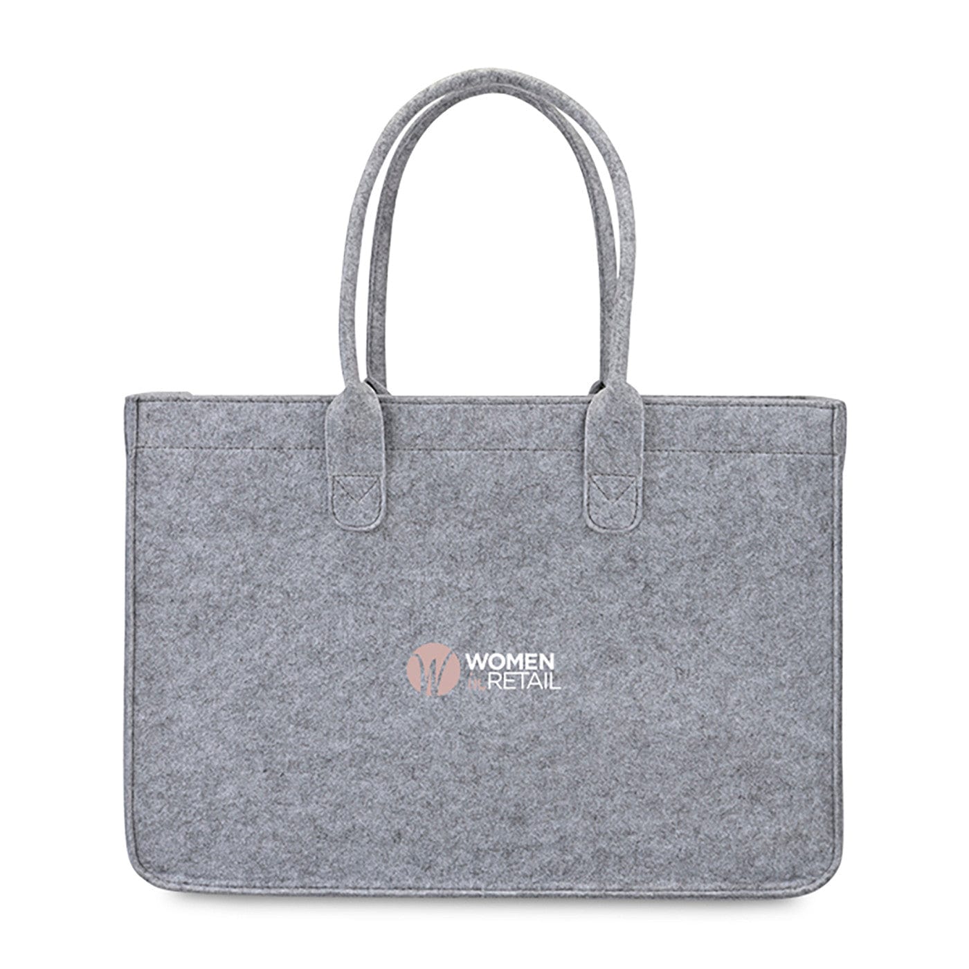 Out of the Woods Bags One Size / Light Grey Out of the Woods - Felt Shopper Tote
