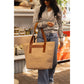 Out of the Woods Bags One Size / Natural Out of the Woods - Jute T-Strap Tote