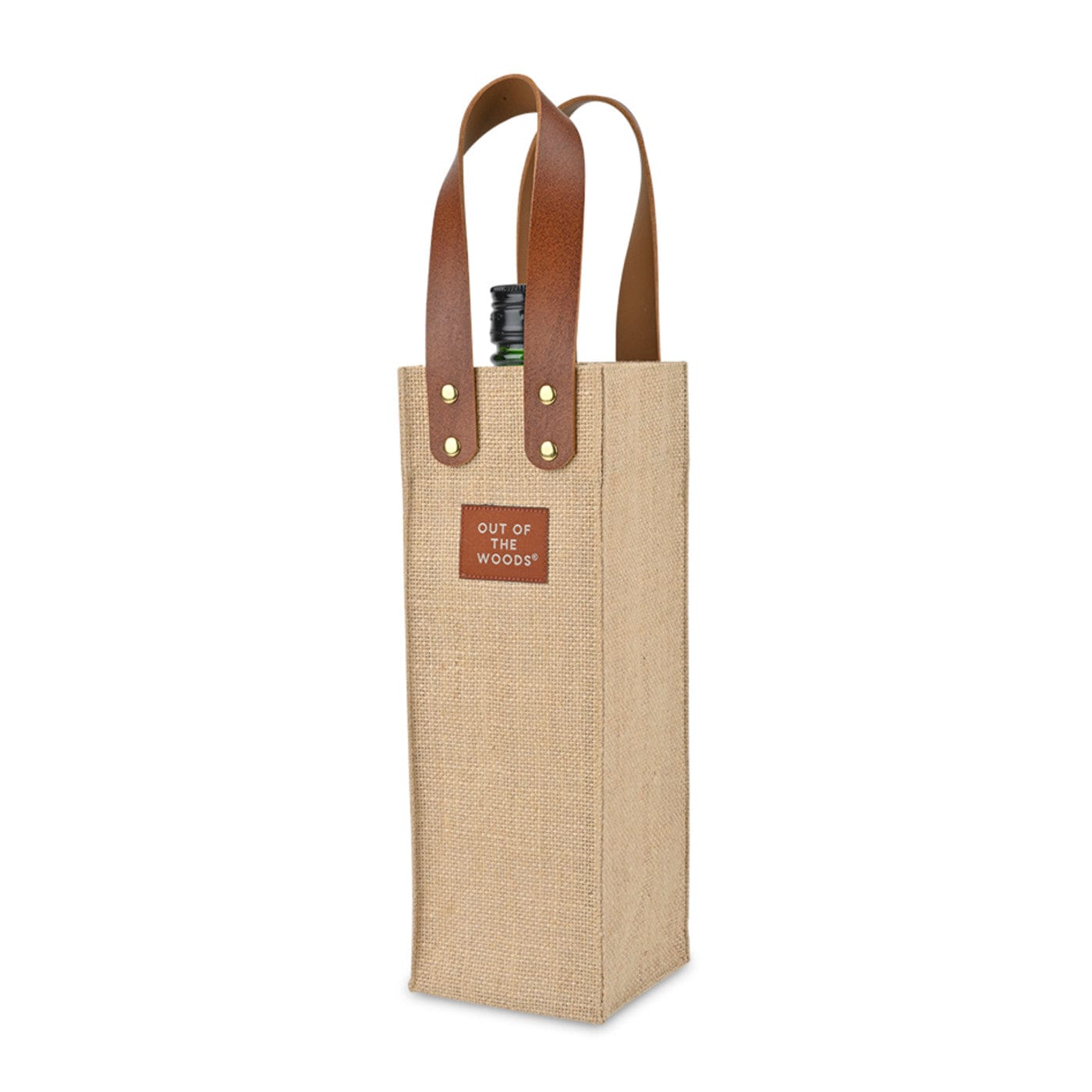 Out of the Woods Bags One Size / Natural Out of the Woods - Jute Wine Tote