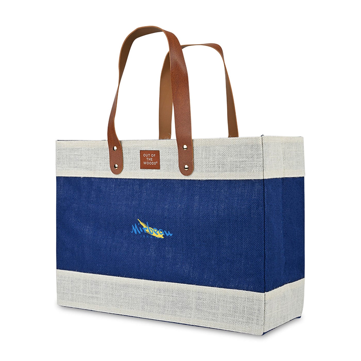 Out of the Woods Bags One Size / Navy Blue Out of the Woods - Jute Market Tote