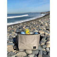Out of the Woods Bags One Size / Stone Out of the Woods - Dolphin Mini Lunch Cooler