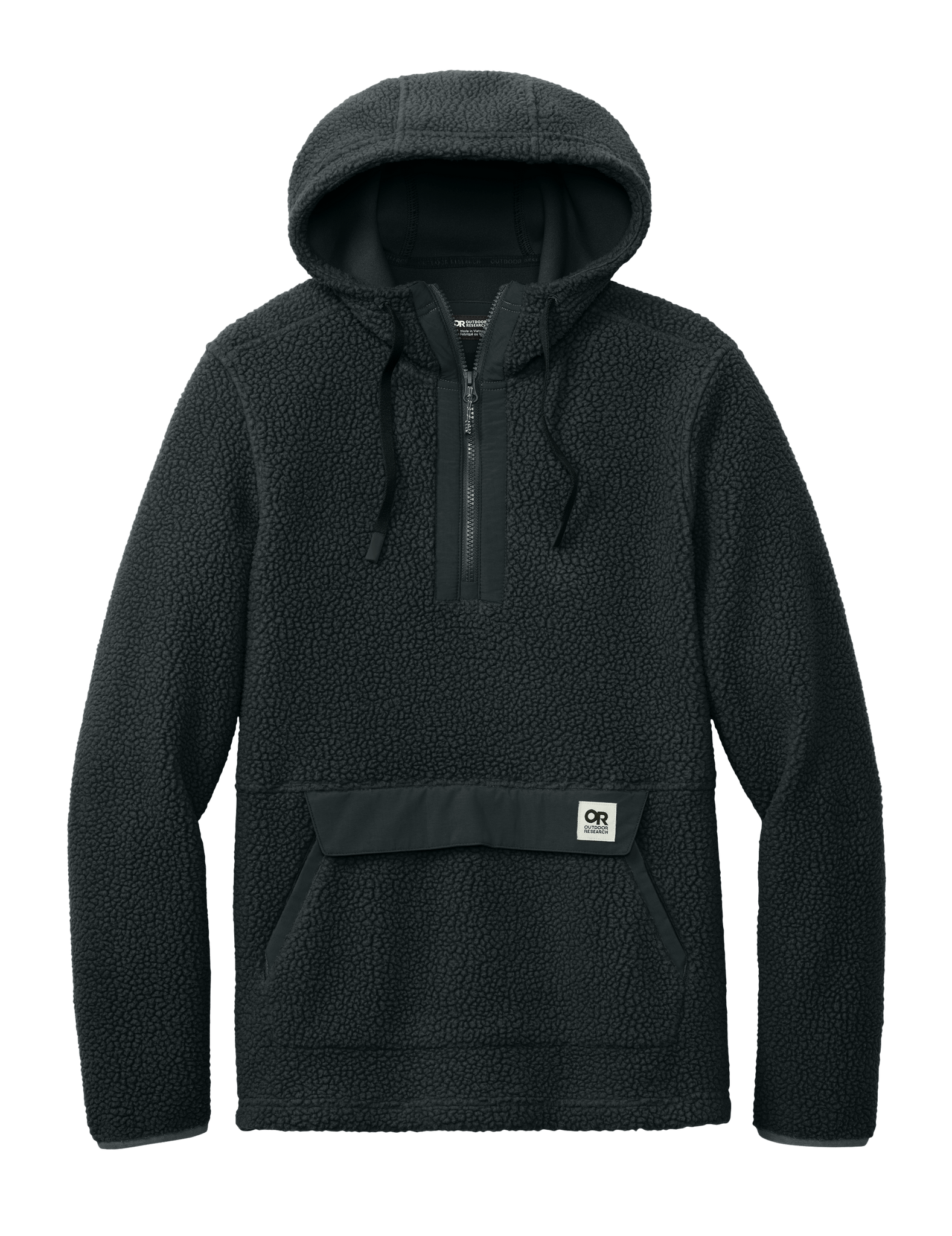 Outdoor Research Fleece S / Black Outdoor Research - Men's Packwood Fleece Pullover Hoodie