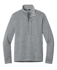 Outdoor Research Layering S / Grey Heather Outdoor Research - Men's Tech Grid 1/4-Zip Fleece