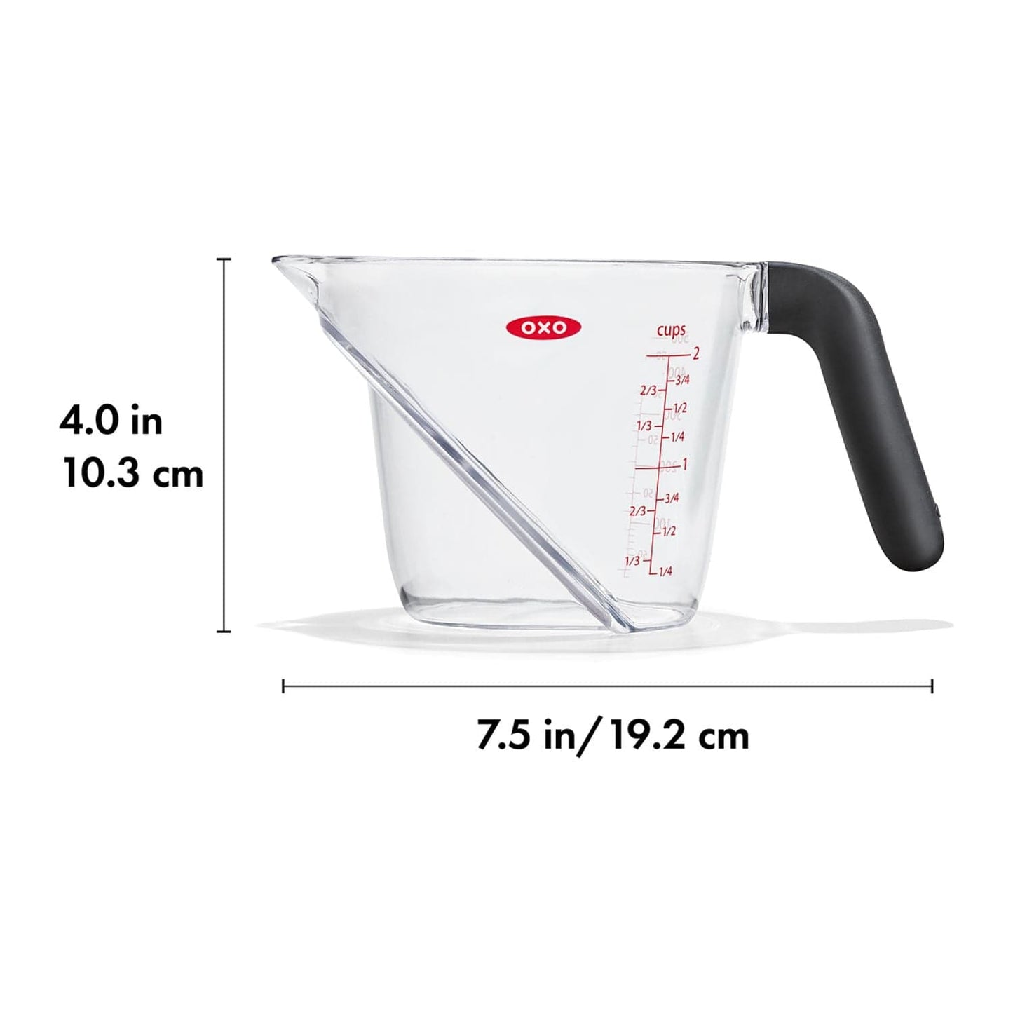 OXO Accessories One Size / Black OXO - 2-Cup Angled Measuring Cup