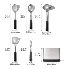 OXO Accessories One Size / Steel OXO - 6-piece Kitchen Tool Set