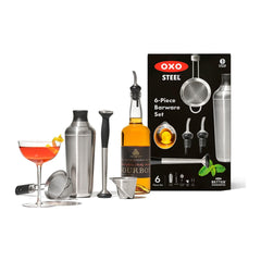 OXO Accessories One Size / Steel OXO - Steel 6-piece Barware Set