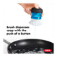 OXO Home & Office One Size / Black OXO - Good Grips Soap Dispensing Palm Brush Storage Set
