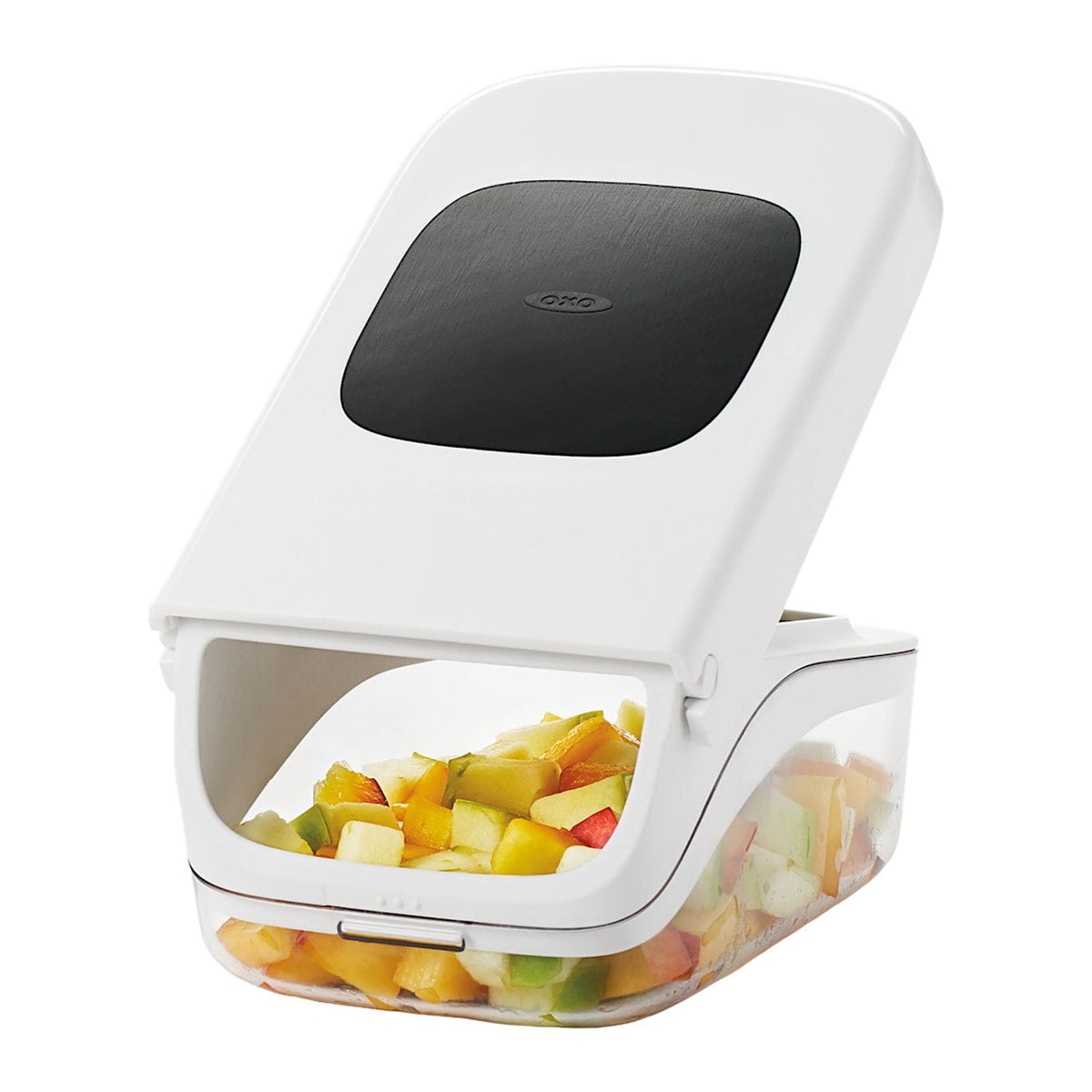 OXO Home & Office One Size / White OXO - Good Grips Vegetable Chopper With Easy-Pour Opening