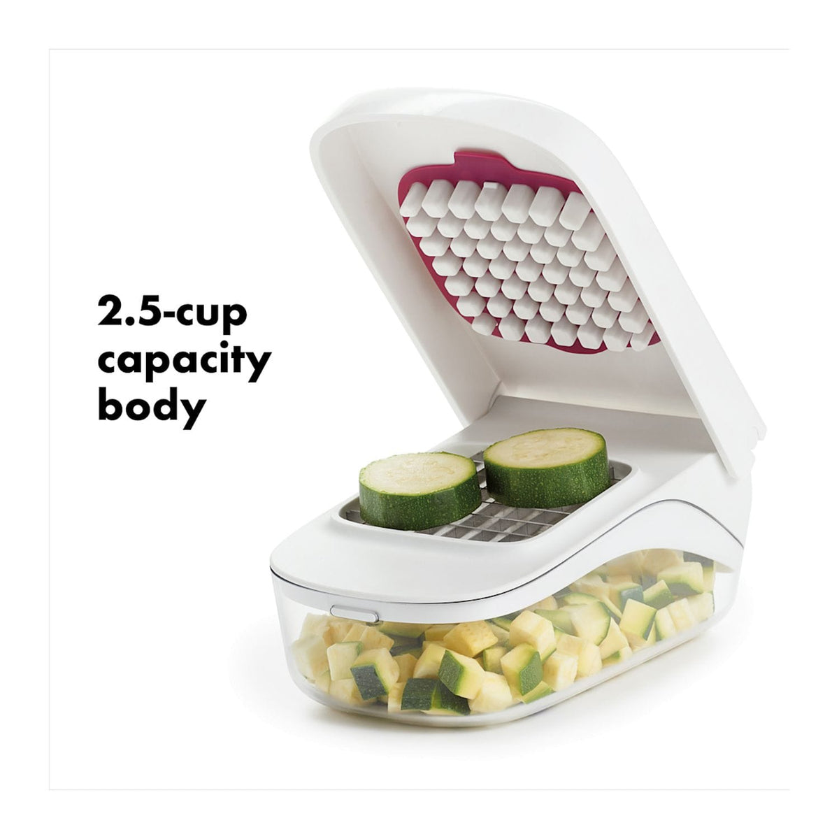 OXO Home & Office One Size / White OXO - Good Grips Vegetable Chopper With Easy-Pour Opening