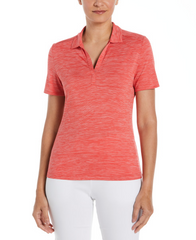 3-Day Swift Ship: Callaway - Women's Broken Stripe Polo