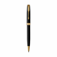 Parker Accessories One Size / Black/Gold Trim Parker - Sonnet Ballpoint Pen - Matte