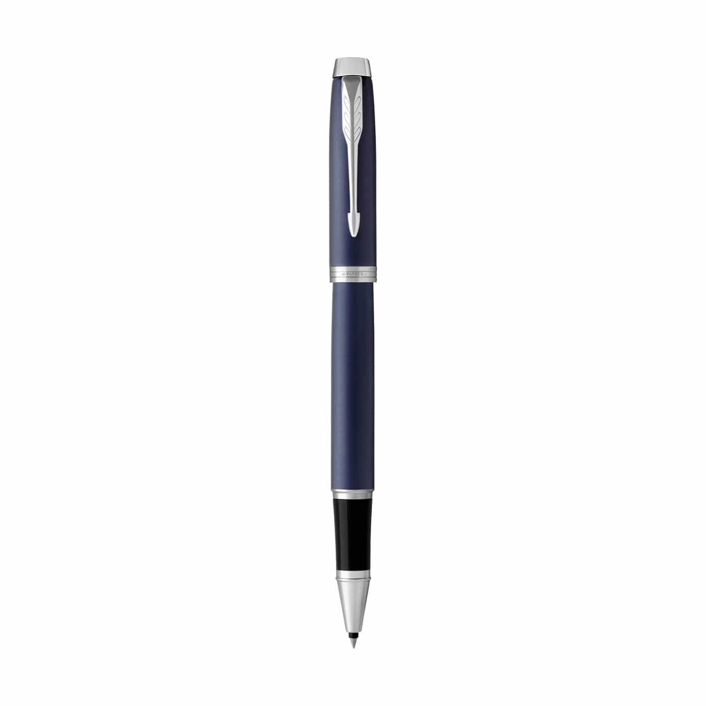 Parker Accessories One Size / Blue Matte/Silver Trim Parker - IM Rollerball Pen - Matte Blue