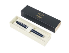 Parker Accessories One Size / Blue Matte/Silver Trim Parker - IM Rollerball Pen - Matte Blue