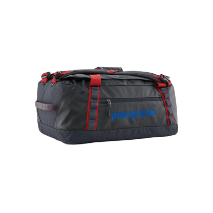 Patagonia 40L Black Hole Duffel Smolder Blue/Amanita Red