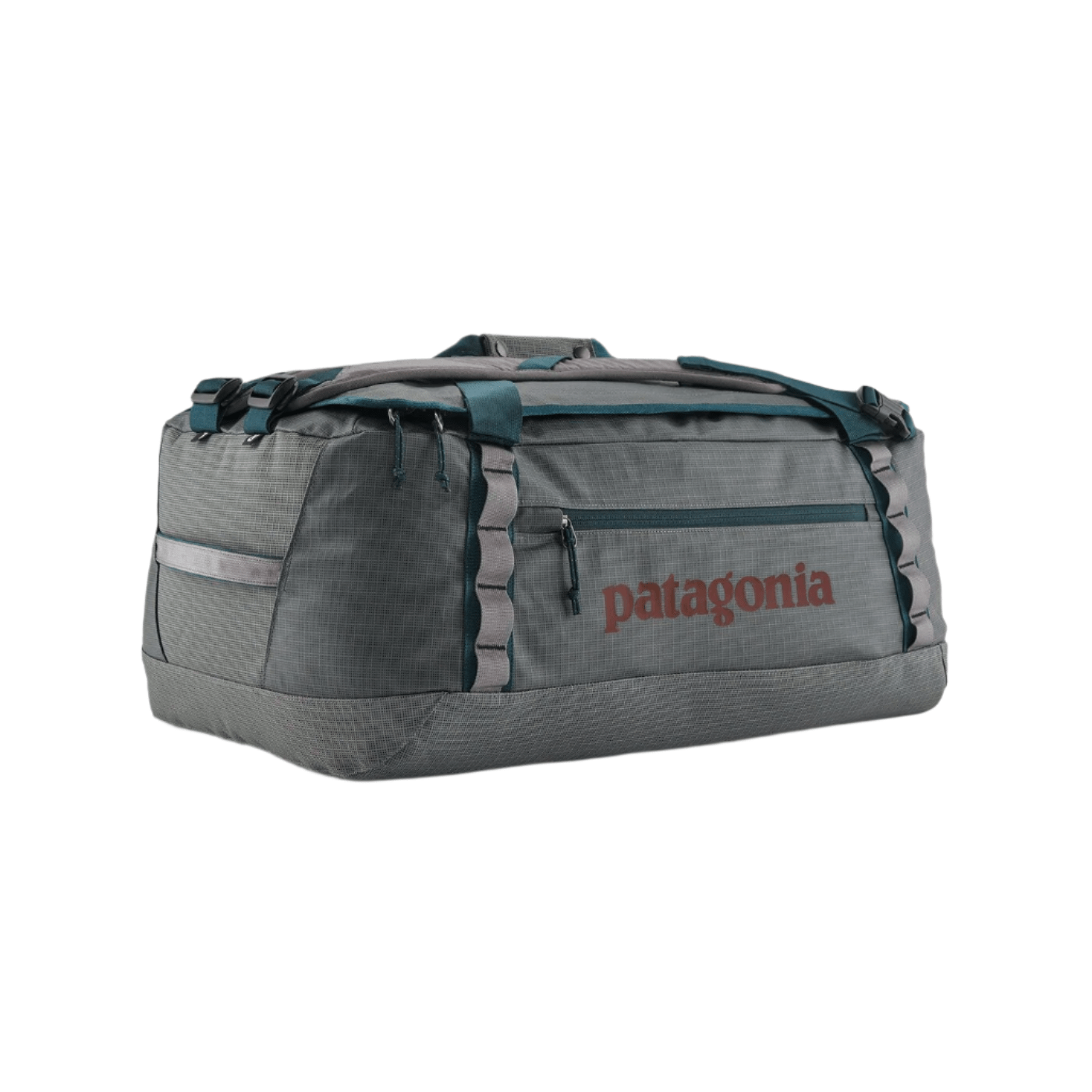 duffel bag patagonia Black Hole 55L film laminate Birch White Black Hole Duffel