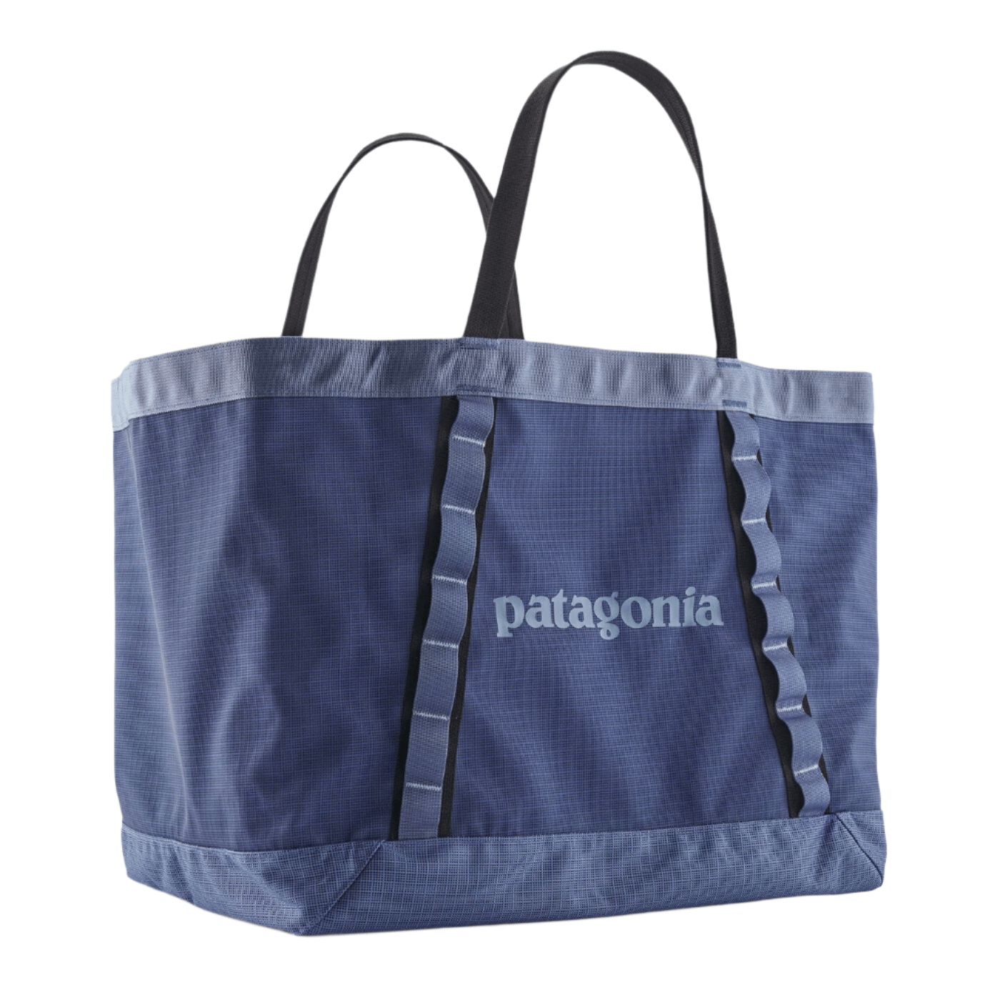patagonia womens bag Black Hole 25L Tote Made of 100% recycled polyester fabrics with a durable water repellent (DWR) finish Patagonia Terravia 14L Pack Blue