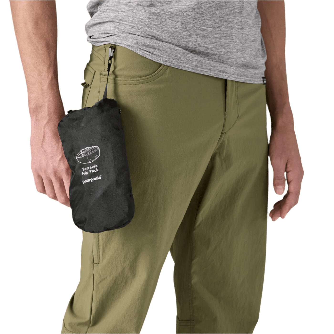 patagonia hip bag 3l Terravia Pack 4L Alpinistas Coal Orange Terravia Hip Pack